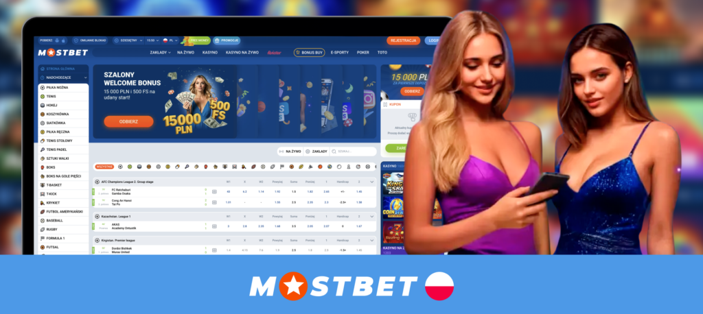 Mostbet Polska oferuje zakłady sportowe i rozrywkę online